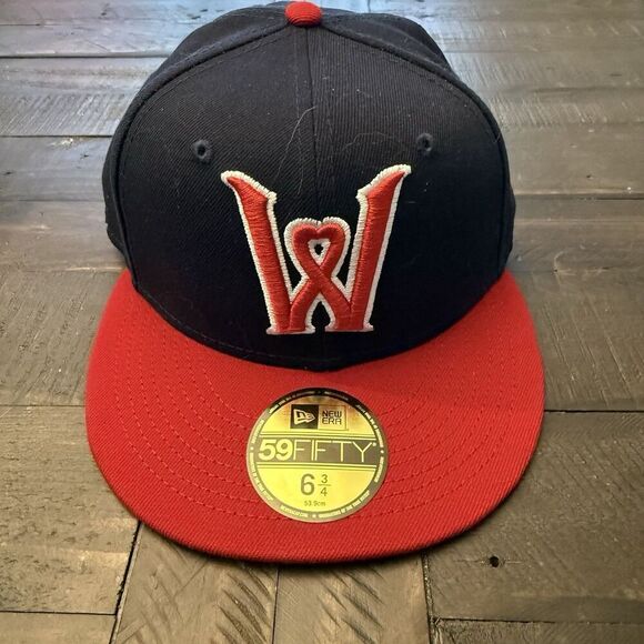 New Era Other - MiLB Worcester Red Sox Authentic New Era 59FIFTY Fitted Hat 6 3/4 Baseball Cap